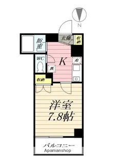 オンディーヌ湘南【2階】の間取り