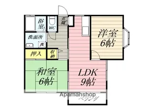 リヴァージュ湘南【2階】の間取り