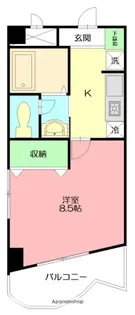 グランドワン【3階】の間取り