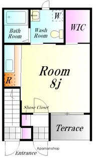 ローランド【1階】の間取り