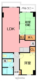 エスポアールYAZAWA【2階】の間取り