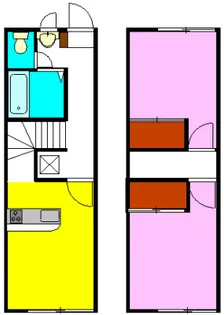 2DKの間取り画像