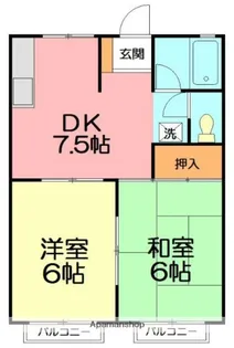 ベイショアパーク【2階】の間取り