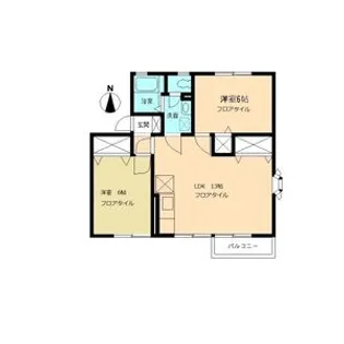 エトワール【1階】の間取り