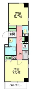 2Kの間取り画像