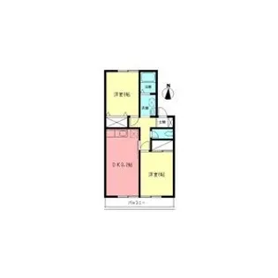 フラワーメゾン【2階】の間取り