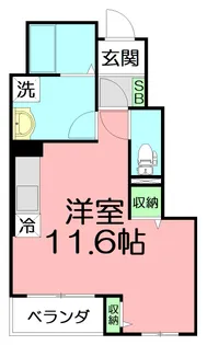 フェニックス K【1階】の間取り