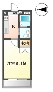 OKM(オーケーエム)【4階】の間取り