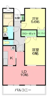 シグナス湘南【2階】の間取り