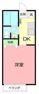 ヒルズ湘南【1階】の間取り