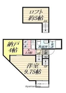 グランリュクス【1階】の間取り