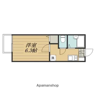 コースト辻堂【2階】の間取り