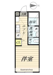 PACIFIC OCEAN KOZU APARTMENT【2階】の間取り