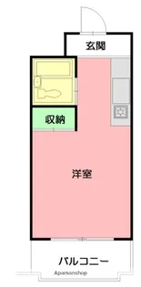 田野井ビル【3階】の間取り