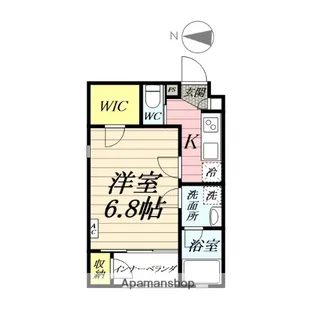 ソフィスみその台【1階】の間取り