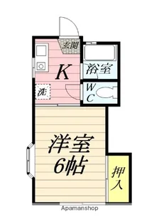 ハイツハーモニー【2階】の間取り