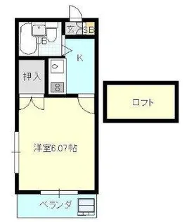 アーク代官【1階】の間取り