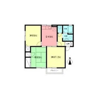 グランドュールハイム【2階】の間取り