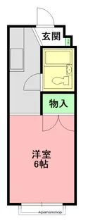 シティコープ善行【1階】の間取り