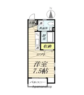 JーHANK FLATS【2階】の間取り