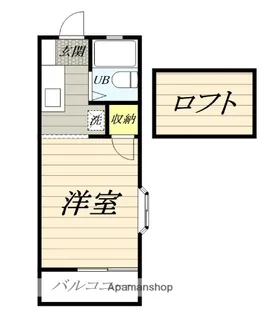 アートハウス桜ヶ丘【2階】の間取り