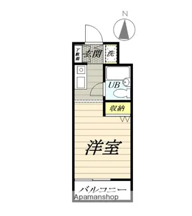 ダイヤパレス大和第2【3階】の間取り