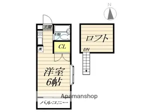 メゾンリストワール【1階】の間取り