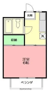 サンコーポⅡ【1階】の間取り