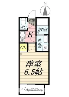 クーネル大和【2階】の間取り