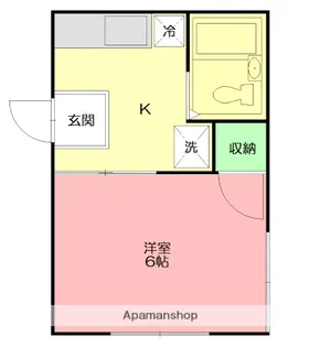 エルハイム【1階】の間取り