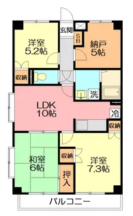 パストラルピア【2階】の間取り
