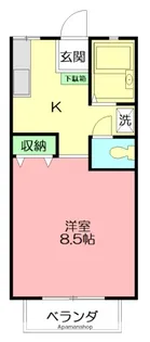 カーサフェリーチェ【2階】の間取り