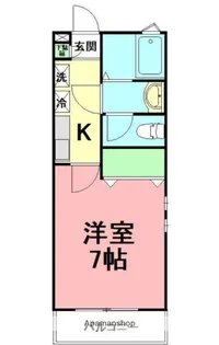 リオン湘南台【1階】の間取り