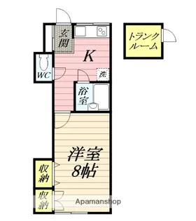 ヒルトップ磯崎【1階】の間取り