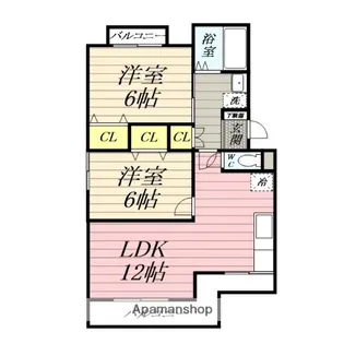 代官サニーハイツ【1階】の間取り