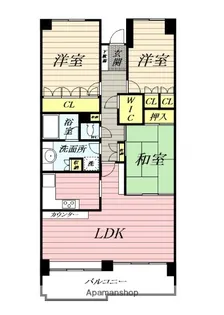 エスポワール東成瀬【4階】の間取り