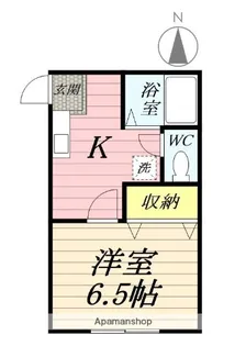 シーパレス【1階】の間取り