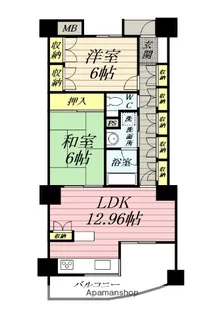 グランドメゾン藤沢弐番館【11階】の間取り