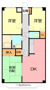 マーカスヒル湘南【4階】の間取り