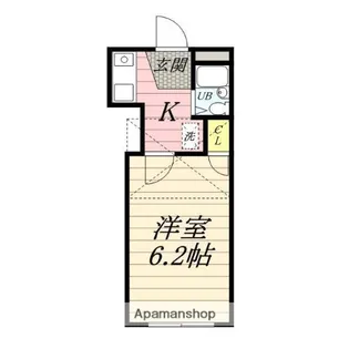 レオパレス茅ヶ崎第一【1階】の間取り