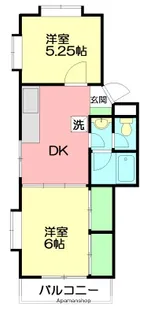 湘南藤が岡マンション【2階】の間取り