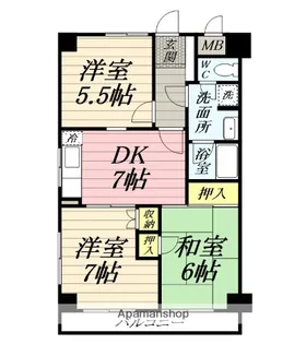 トミーライフ湘南【3階】の間取り