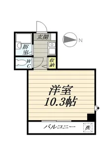 春日ビル【201号室】の間取り