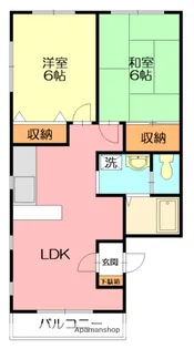 クローバーライフ藤沢【2階】の間取り