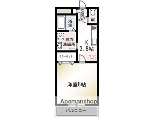 IL COMPAGNOⅠ【2階】の間取り