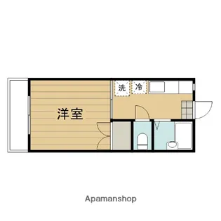 ピュアタウン東海大学駅前【1階】の間取り