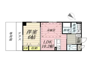 オリーヴ【3階】の間取り