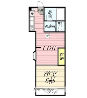 ライフピアモア平塚【3階】の間取り