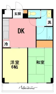 マインズビル【2階】の間取り