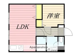 COOEE茅ヶ崎【3階】の間取り